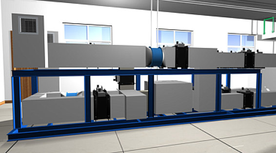 消防防煙排煙系統(tǒng)控制實(shí)訓(xùn)設(shè)備