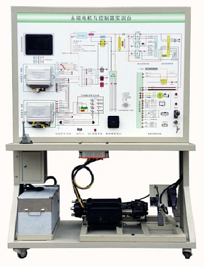 純電動(dòng)汽車(chē)動(dòng)力電機(jī)系統(tǒng)一體化教學(xué)臺(tái)架